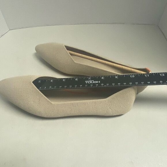 DREAM PAIRS Women’s Flats Slip On Gold Shoes Pointed Toe Size 9.5 New With Tags - Picture 7 of 10